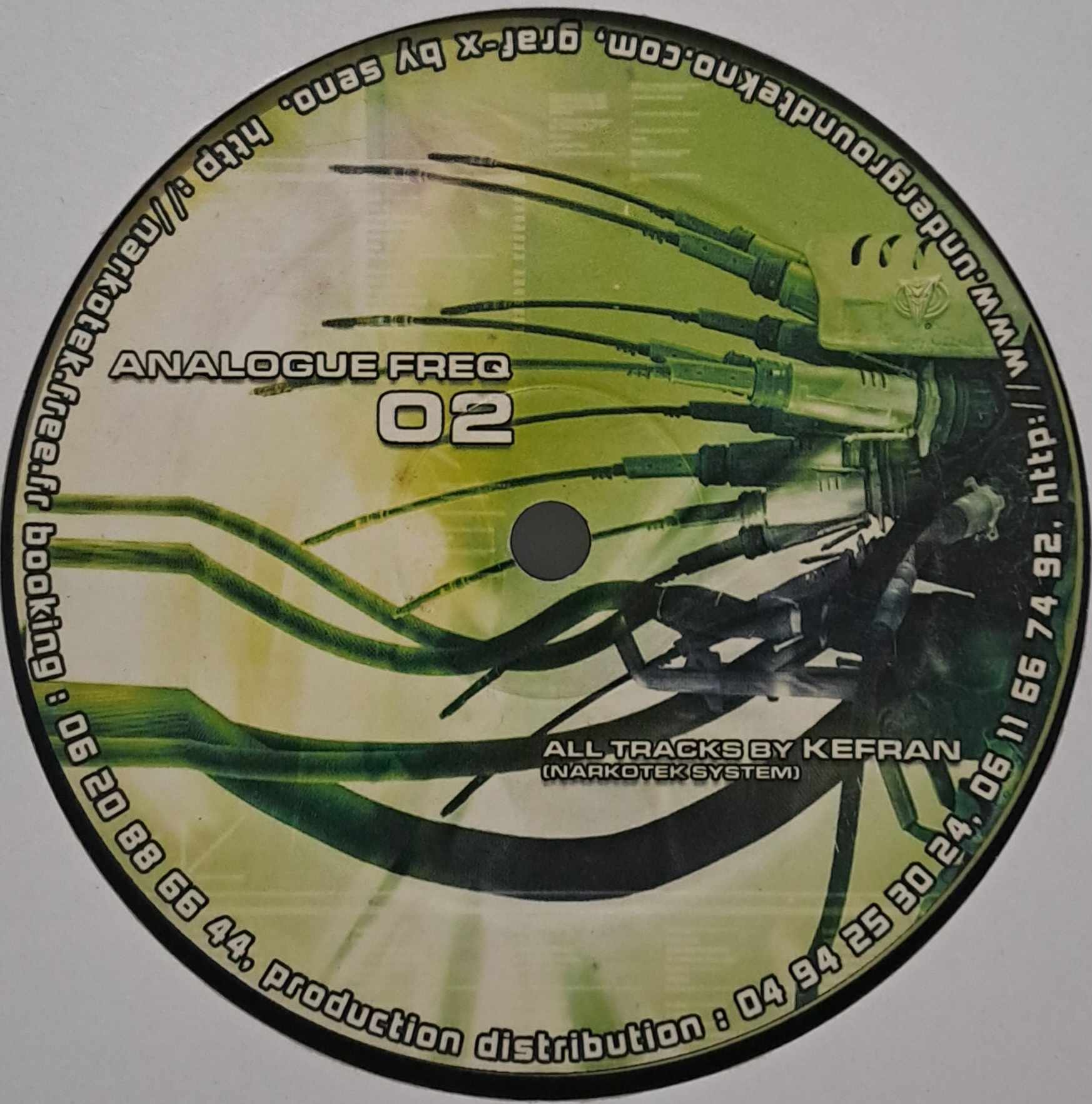 Analog Frequencies 02 - vinyle freetekno